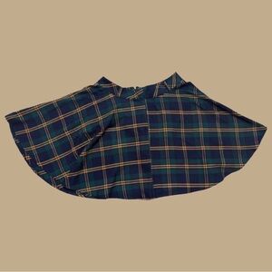 Preloved Plaid Mini Skirt